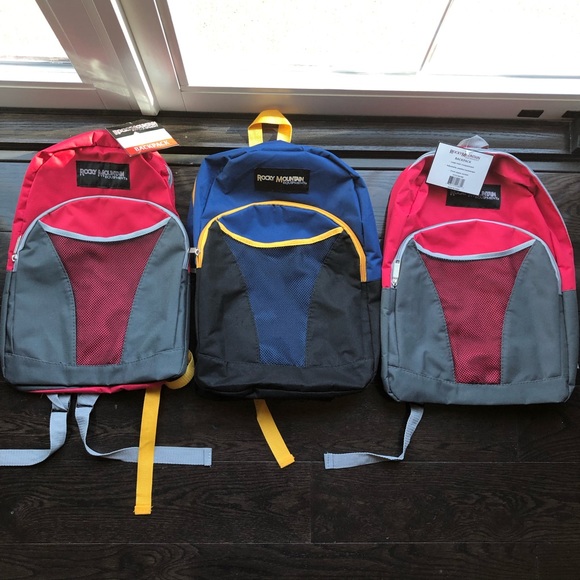 Lot 3 Twin girl boy school bags backpack New